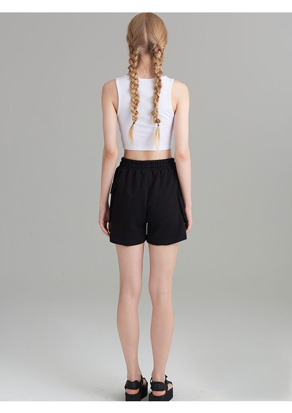 Detaylı Kaşkorse Crop Atlet - Beyaz fırsatları