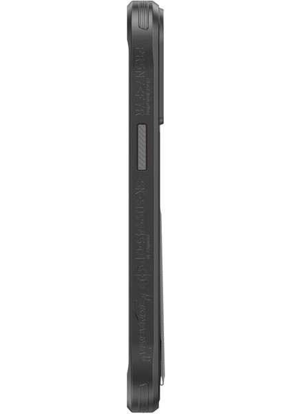 iPhone 15 Pro Max Uyumlu Kılıf Skinarma Standlı Deri Görünümlü Slate Kapak Gri fırsatları