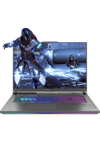 Rog Strix Scar 18 G834JY-N6041A1 I9-13980HX 64GB 512SSD RTX4090 18" Qhd+ Freedos Taşınabilir Bilgisayar