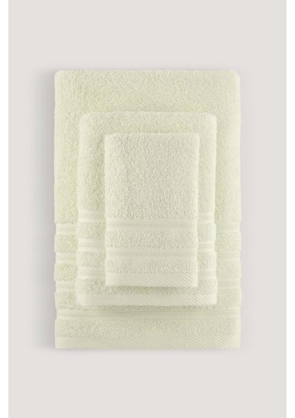 Pure Bukle Bordürlü Havlu Açık Yesıl 90X150 modelleri