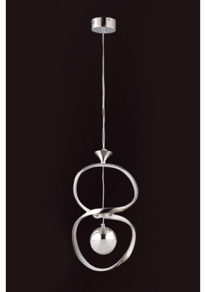 50W Krom Sarkıt LED Avize