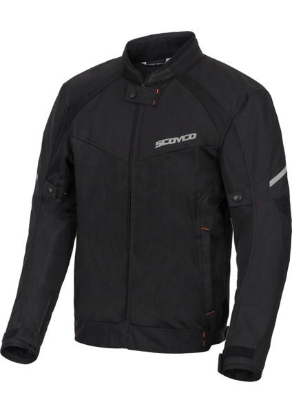 JK118 Yazlık Fileli Mont Siyah