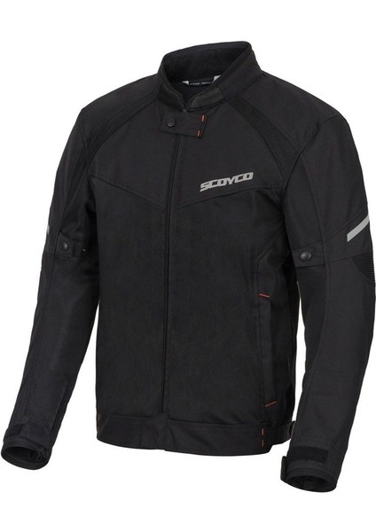 JK118 Yazlık Motosiklet Montu (Siyah) (472717609)