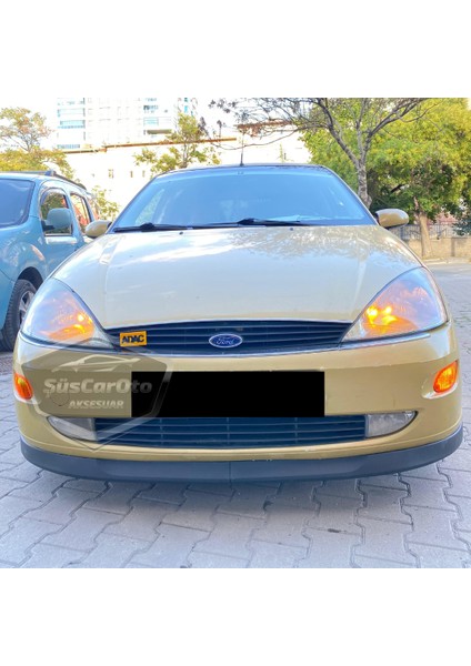 Ford Focus 1 Hb&sedan 1998-2004 Uyumlu Üniversal Astra H Lip Esnek Ön Lip 2 Parça Tampon Altı Dil Karlık Ön Ek