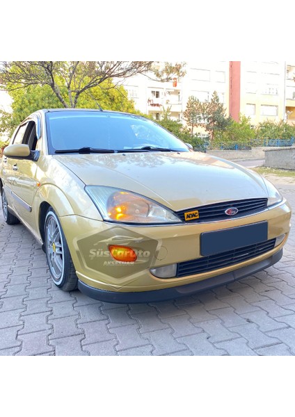 Ford Focus 1 Hb&sedan 1998-2004 Uyumlu Üniversal Astra H Lip Esnek Ön Lip 2 Parça Tampon Altı Dil Karlık Ön Ek