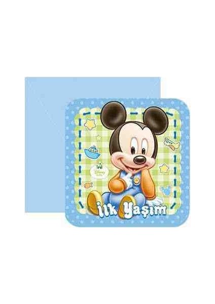 Disney Baby Mıckey Mouse Ilk Yaşım Temalı Set