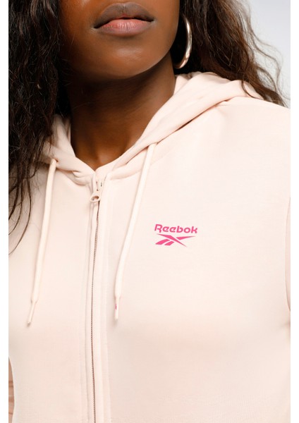 Rı Sl French Terry Fz Açık Pembe Kadın Sweatshirt fırsatları