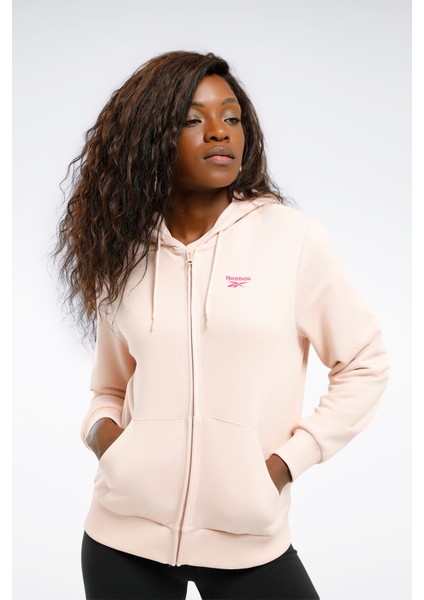 Rı Sl French Terry Fz Açık Pembe Kadın Sweatshirt indirimleri