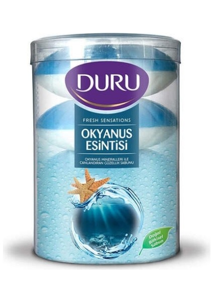 6'lı Duru Sabun Güzellik Fresh 4 x 100 gr Okyanus Esintisi Pvc