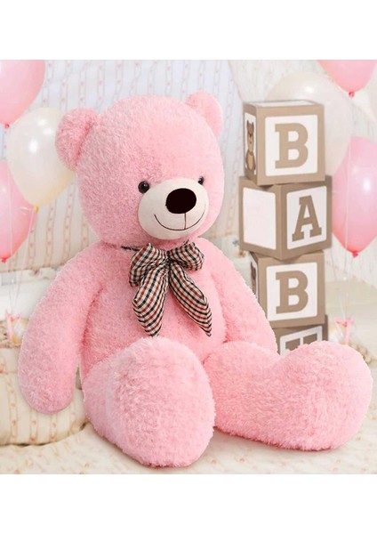 90 cm Papyonlu Peluş Ayıcık - % 100 Yerli modelleri