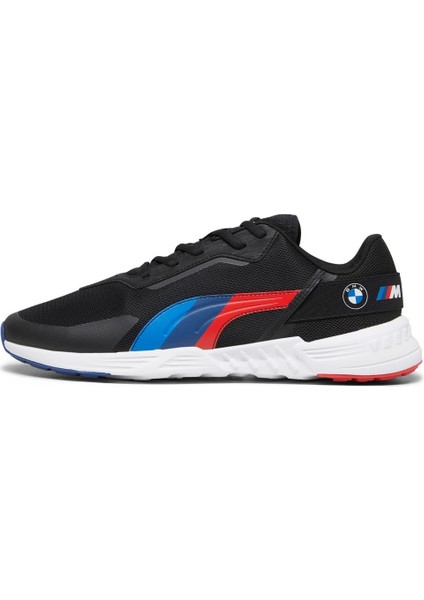 BMW MMS TIBURION LOGO 307951-01 ERKEK SİYAH/KIRMIZI/MAVİ Günlük Sneaker Ayakkabı