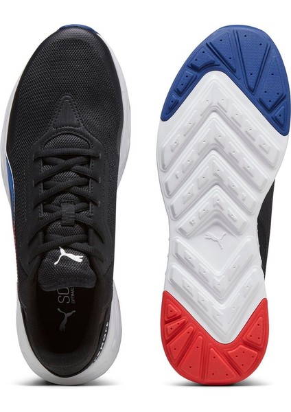 BMW MMS TIBURION LOGO 307951-01 ERKEK SİYAH/KIRMIZI/MAVİ Günlük Sneaker Ayakkabı