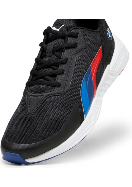 BMW MMS TIBURION LOGO 307951-01 ERKEK SİYAH/KIRMIZI/MAVİ Günlük Sneaker Ayakkabı