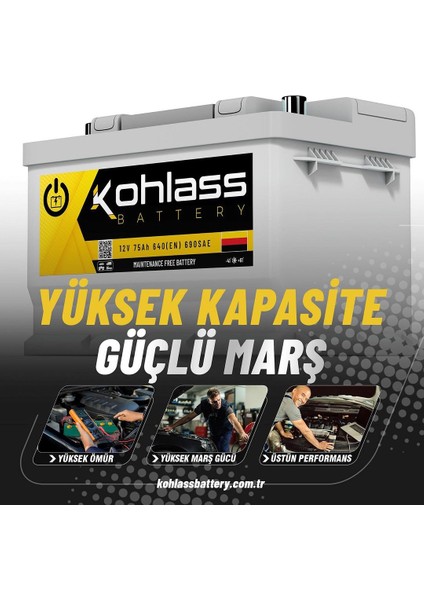 12 V 60AH AMPER AKÜ