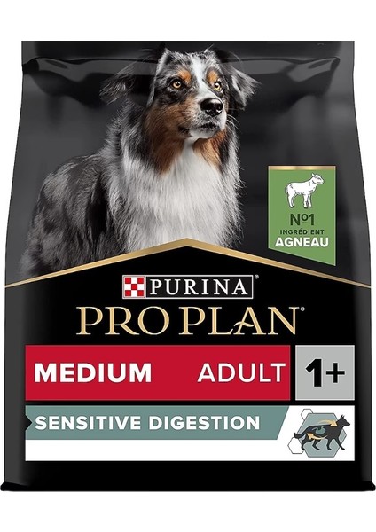 Proplan Medium Adult Kuzulu Orta Irk Yetişkin Köpek Maması 3 kg - Marspet