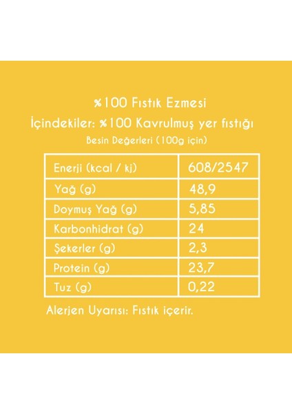 Fıstık Ezmesi 310 gr