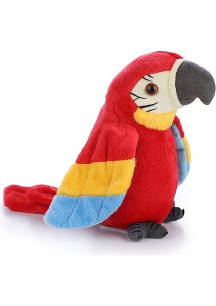 Tenghuishiye Müzikal Peluş Oyuncak Papağan Konuşan Kuş Okul Öncesi Çocuklar Için Bebek Oyuncakları (Yurt Dışından)