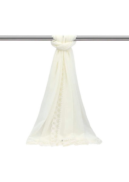 Ekru Dar Güpür Mevlüt Örtüsü