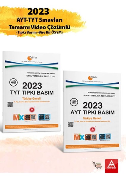 2023 TYT AYT Çıkmış Sorular Bire Bir ÖSYM Tamamı Video Çözümlü