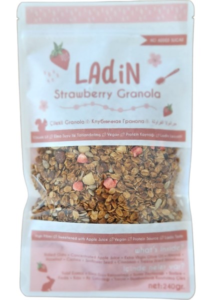 Çilekli Granola 240 gr