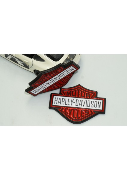 Motor Harley Davidson Depo Yanı Kırmızı Metal Logo 5,5 cm fiyatları