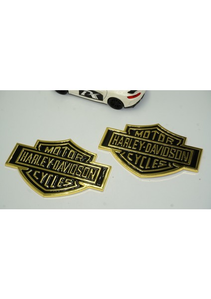 Motor Harley Davidson Depo Yanı Gold Metal Logo 11 cm fiyatları