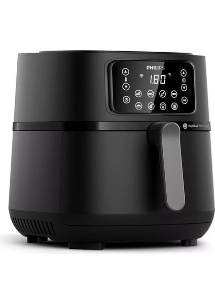 5000 Serisi Xxl Connected Wifi Bağlantılı 16'sı 1 Arada Airfryer Siyah - LUCİOLE BEYAZ LAMBADER HEDİYE!