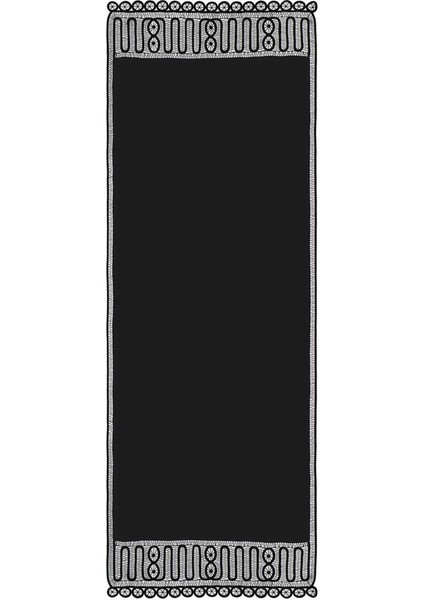 Siyah El Işi Dantel Angles Şal fırsatları