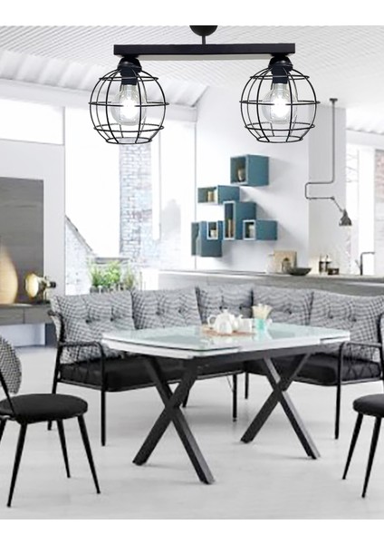 Opal Dizilone 2 Oturma Odası Avize, Mutfak Avize, Yemek Odası, Salon Avize, Ofis Avize