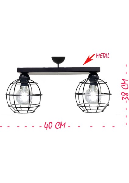 Opal Dizilone 2 Oturma Odası Avize, Mutfak Avize, Yemek Odası, Salon Avize, Ofis Avize