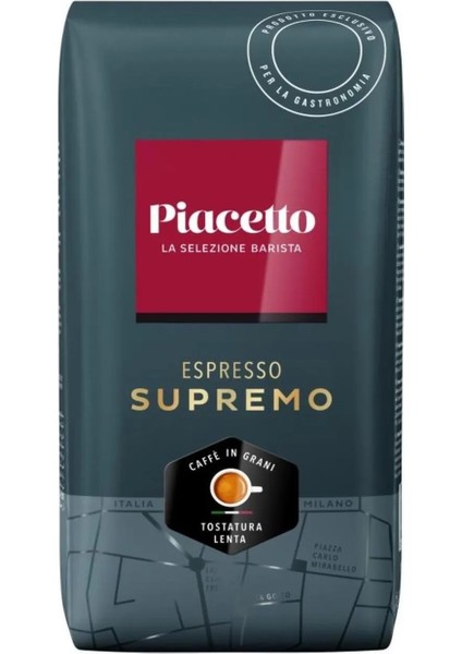 Piacetto Espresso Supremo Çekirdek Kahve 1 kg