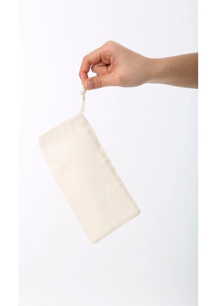 Minik Bez Kese (10 Adet) 10 cm x 20 cm
