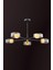 37W Gold 5 Kollu LED Avize 1