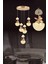 8W 5'li Gold Sarkıt LED Avize 1