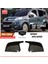 Fiat Fiorino 2008-2022 Uyumlu Batman Yarasa Ayna Kapağı Piano Black Abs Plastik 3