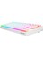 KB-R136 Ghost Beyaz Type-C Bağlantılı Rgb Puding Tuşlu Haylou Red Switch 1000 Hz Us Gaming Oyuncu Klavye 2