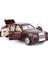 Saytay 1/24 Rolls-Royce Phantom Model Araba, Çinko Alaşımı Geri Çekin Oyuncak Araba Çocuklar Ses ve Işık ile (Kırmızı) ST-001 (Yurt Dışından) 1