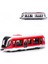 1:64 Alaşım Demiryolu Araba Modeli Çocuk Oyuncak Tren Süsleri Geri Çekin Araba Modeli Erkek Çocuk Oyuncakları (Gümüş, 1 Paket) (Yurt Dışından) 3