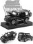 Parlak Siyah Brabus [altı Kapı + Ses ve Işık + Teşhir Tabanı] 1:32 Alaşım Araba Modeli Simülasyon Ses ve Işık Kapısı Off-Road Araba Modeli Çocuk Oyuncak Araba Süsleri (Yurt Dışından) 2