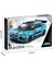 Çocuk Yapı Taşı Araba Montaj Modeli Geliştirme Zeka Yarışı Dıy Çocuk Oyuncağı (Snow Lan Corvette C8R 666019) (Yurt Dışından) 5
