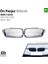 Bmw 3 Serisi F30/F31/F35 Ön Panjur Böbrek Parlak Krom Düz Model 2012-2017 2