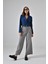 Lacivert Kruvaze Crop Blazer Ceket 2