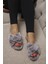 OCT Shoes Çapraz Peluş Terlik 1026 1