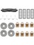 Dreame Bot L10S Pro L10S Ultra Robot Süpürge Yedek Parça, Kauçuk / Yan Fırça, Filtre, Paspas Bezi, Toz Torbası (Yurt Dışından) 1