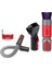 Traceless Yumuşak Fırça Kafası ve Hortum Aracı Dyson V7 V8 V10 V11 V12 V15 Elektrikli Süpürge Toz Temizleme Fırçası Aksesuarları (Yurt Dışından) 1