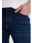 Carlo Skinny Fit Ekstra Dar Kalıp Normal Bel Ekstra Dar Paça Jean Pantolon A6944AX23AU 5