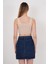 23256429 Triko Zebra Desenli Kare Yaka Crop Atlet Bej 4