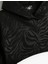 Kapşonlu Crop Spor Sweatshirt Zebra Desenli Uzun Kollu 4