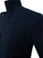 Rahat Kalıp Hakim Yaka Armürlü Yünlü Lacivert Kaban 2