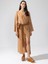 Anvelop Rahat Kesim Elbise - Camel 1